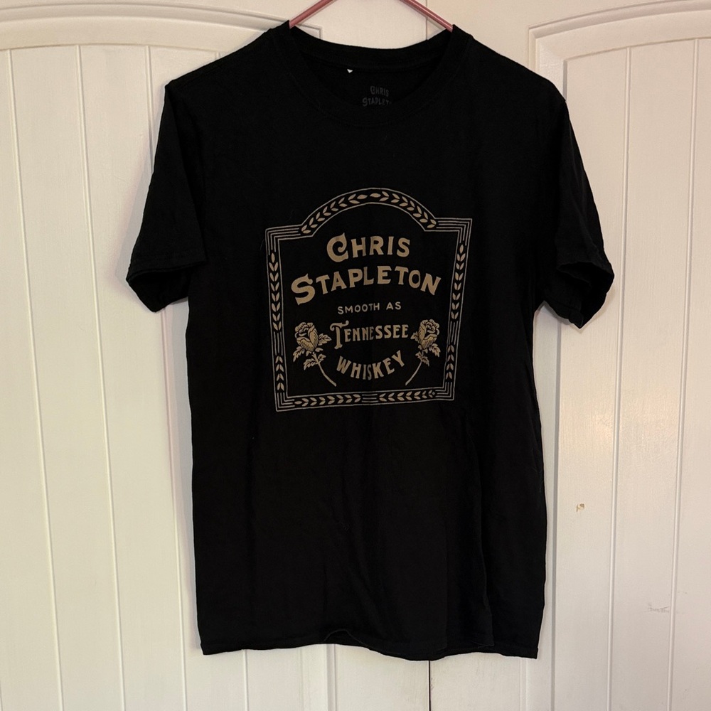 Chris Stapleton Black Short Sleeve Graphic‎ Tee